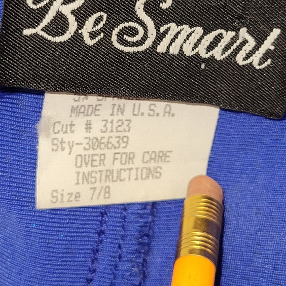 1980s Be Smart Glitter Ombre Bodycon Dress 7/8 Blue Glitter Made in USA - Picture 6 of 15